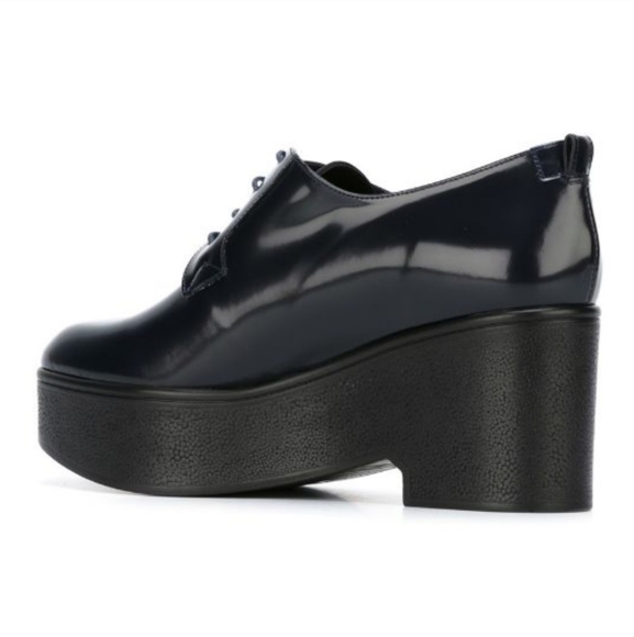 Robert Clergerie Black Platform Shoes - Picture 3 of 15